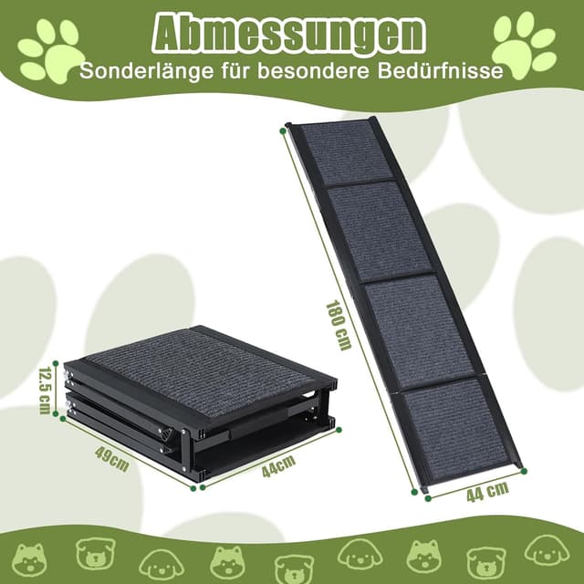 Thumbnail 2 de SMONTER Hunderampe 180cm Extra Long