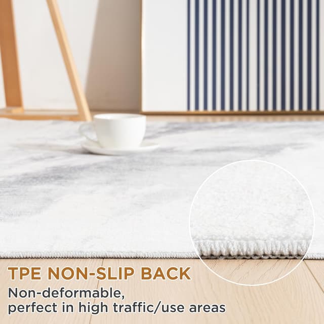 Thumbnail 2 de Vamcheer Alfombra Salón Pelo Corto 🏡 Lavable y Antideslizante