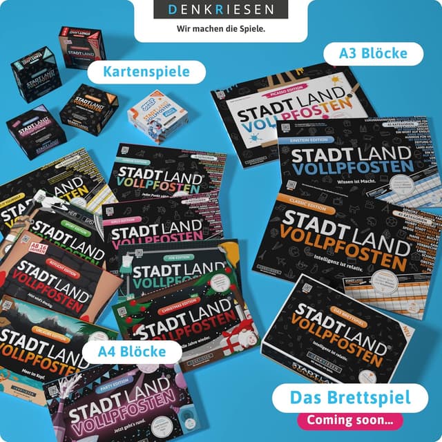 Thumbnail 6 de Stadt Land VOLLPFOSTEN Frühlings Edition DIN A4 Spielblock