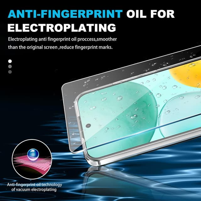 Detalle de FDHYFGDY Hülle für OPPO Reno 14F/14 F (4G/5G) inkl. Schutzfolie – transparente TPU/Soft-Silikon Handyhülle