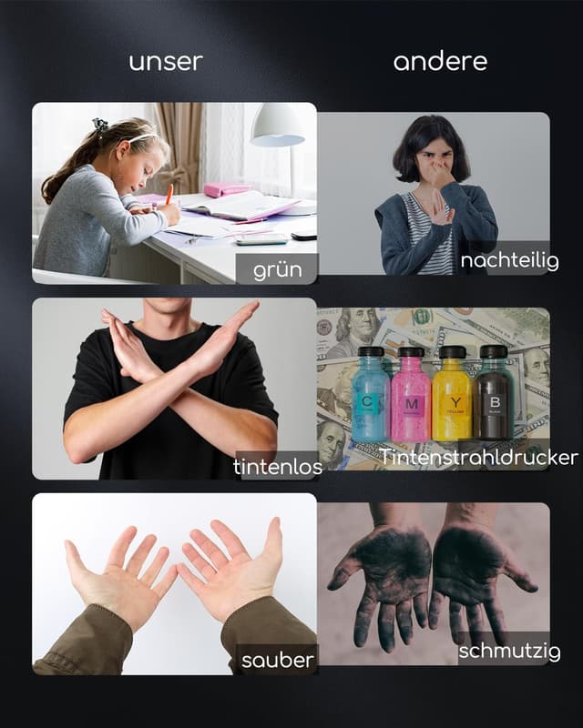 Detalle 2 de TATTMUSE Thermodrucker A4 160 Blatt