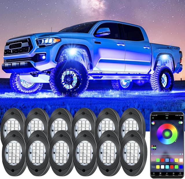 Imagen de RGB Rock Lights 12 Pods Underglow en OfertitasTOP