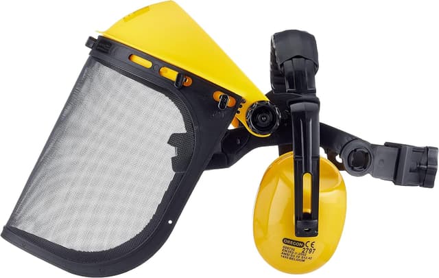 Detalle 2 de Oregon Q515061 Mesh Visier & Gehörschutz-Kombination für Trimmer und Freischneider