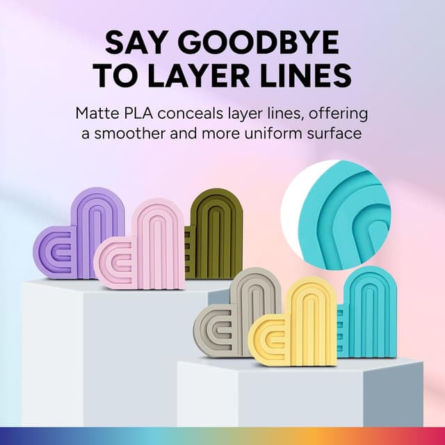 Thumbnail 1 de OVERTURE Matte PLA Filament 1kg