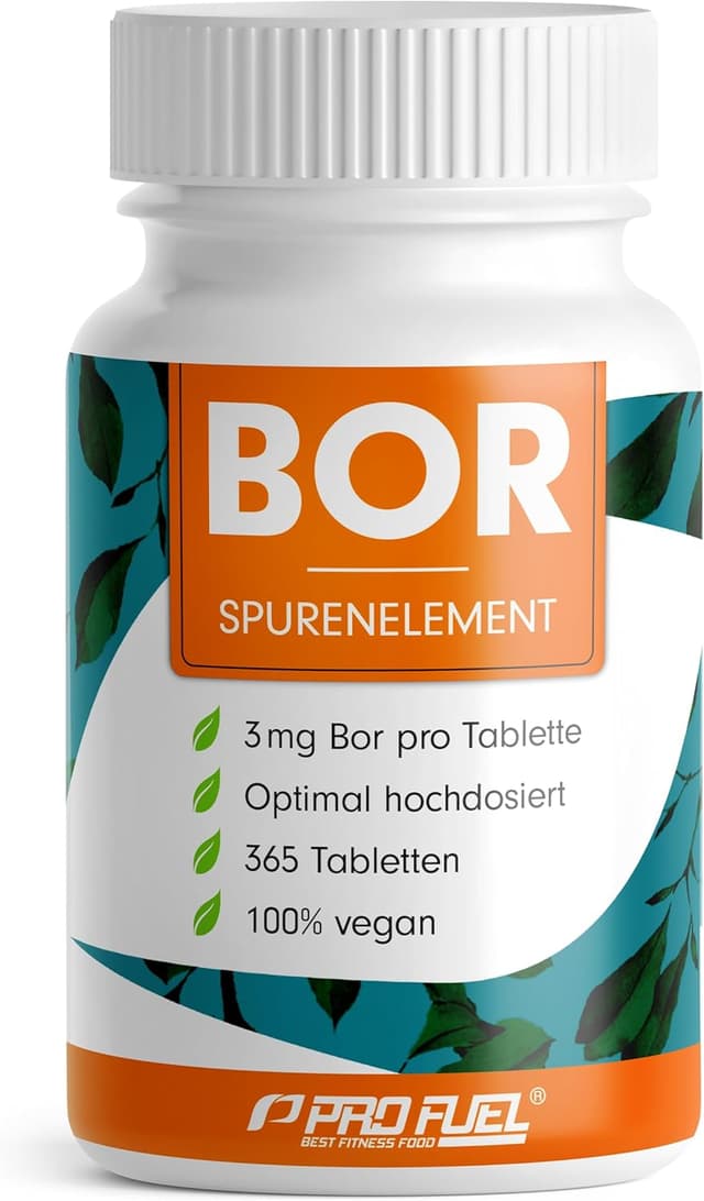 Detalle de Bor Tabletten 3 mg, 365er Jahresvorrat