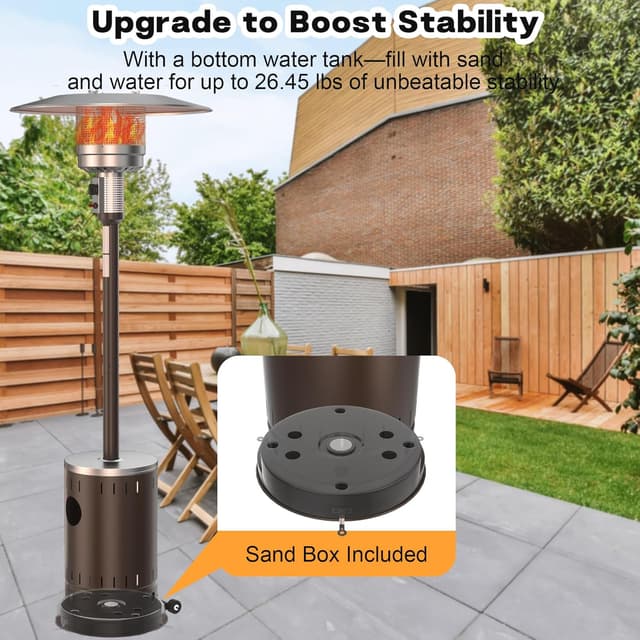 Thumbnail 2 de DIAMONDFORGE 50,000 BTU Patio Heater for Outdoors đźź°