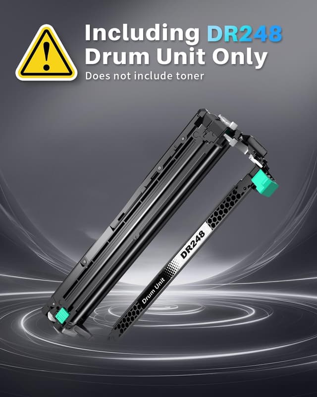Detalle de INK4U DR248CL Trommel kompatibel mit Brother DR-248CL für ausgewählte MFC/DCP/HLLaser (nur Trommeleinheit)