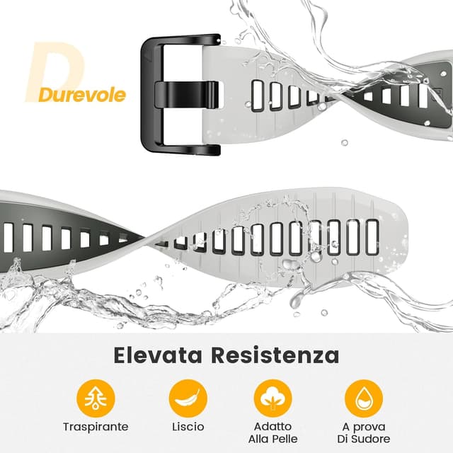 Detalle de ANBEST cinturino Garmin QuickFit 22 mm