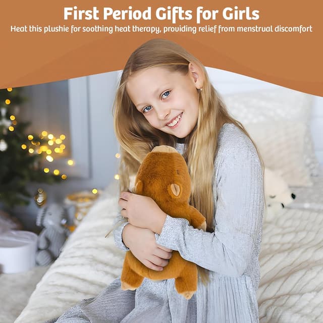 Thumbnail 5 de Marysun Microwavable Capybara Plush 1 lb heating pad