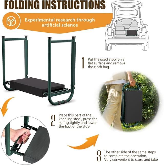 Thumbnail 4 de seasky Garden Kneeler and Seat 400 lb