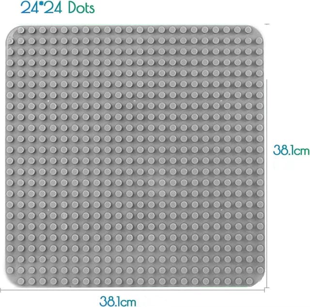 Detalle de Große Bauplatte 38 x 38 cm Bauklötze