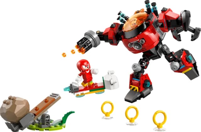 Thumbnail 8 de LEGO Sonic the Hedgehog Knuckles vs. Dr. Eggmans Egg Crusher Mech (77005)