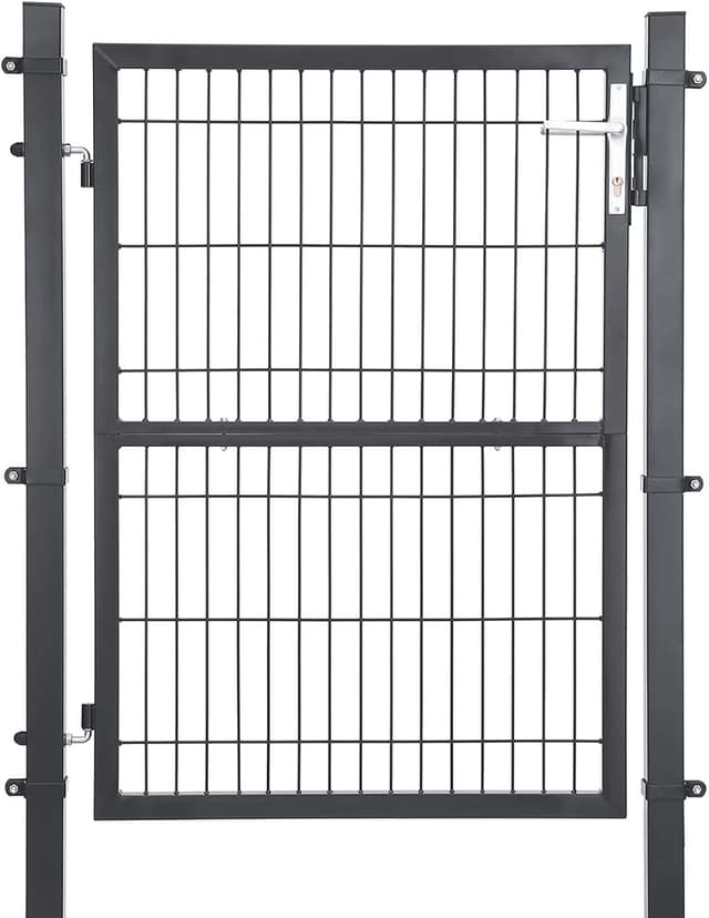 Detalle de SONGMICS Portillon de Jardin 106 x 125 cm Maille acier