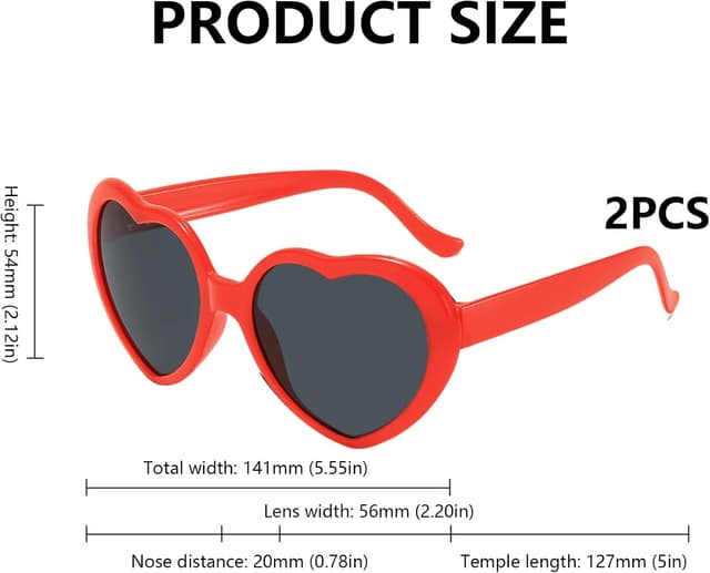 Thumbnail 3 de TRACOMPAN Red Heart Sunglasses