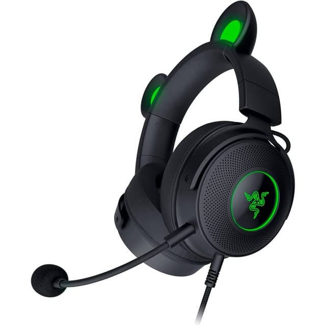 Detalle de Razer Kraken Kitty V2 Pro auriculares gaming 16,8M colores