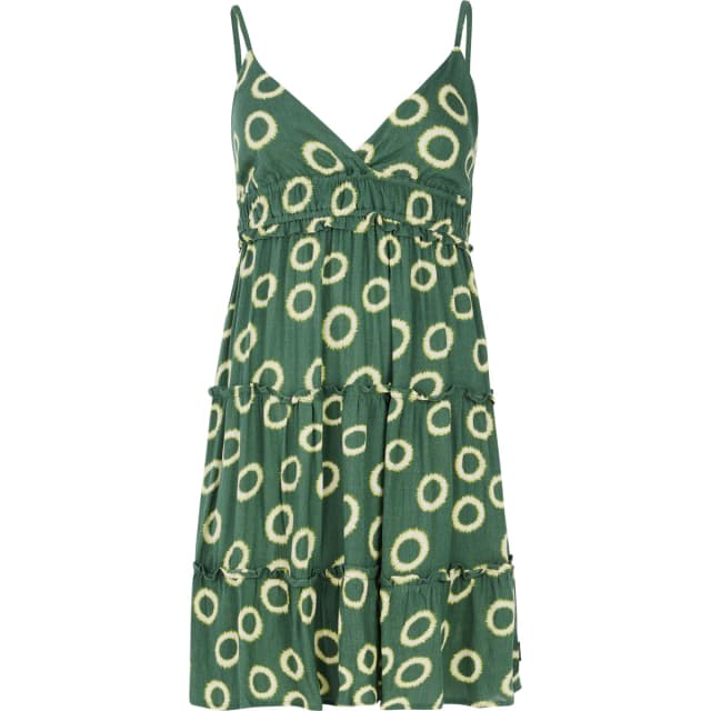 Detalle de Protest Marge: minivestido de mujer de viscosa con tirantes finos