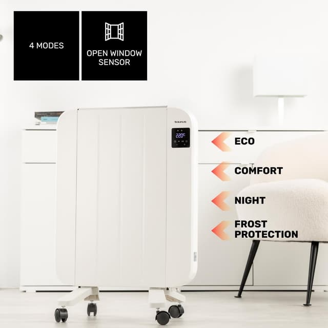 Detalle 2 de Taurus Nepal 1000W radiatore elettrico