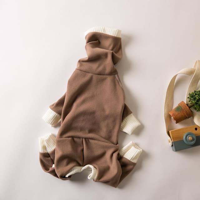Thumbnail 5 de Greyhound Winter Warm Dog Onesie 2XL Brown