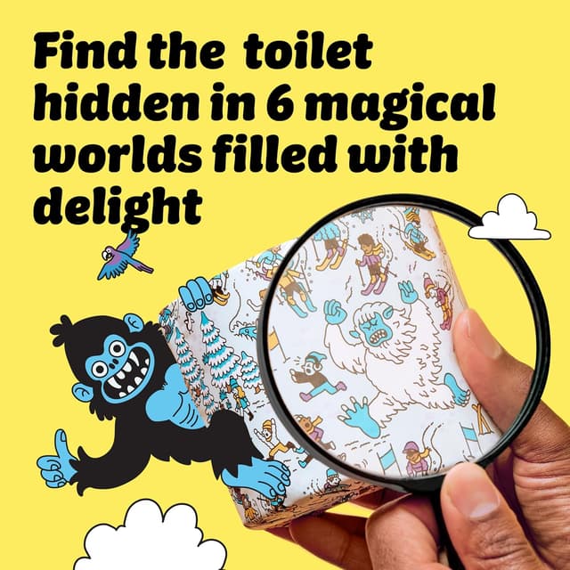 Thumbnail 3 de Who Gives A Crap Where's The Loo Edition Bamboo Toilet Roll 6 Pack