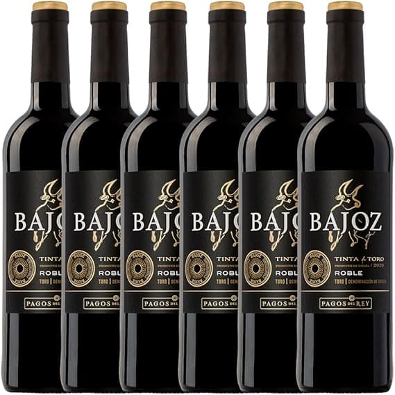 Imagen de Bajoz Roble Tinto D.O. Toro 🍷 Pack 6x750ml en OfertitasTOP