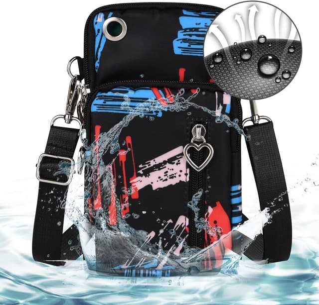 Detalle 2 de Aucuu Handytasche zum Umhängen für Damen – Mini Crossbody für Smartphones unter 7 Zoll