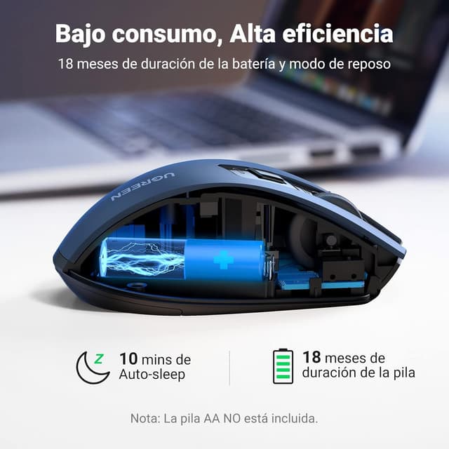 Thumbnail 5 de UGREEN Ratón Inalámbrico Ergonómico 5 Niveles