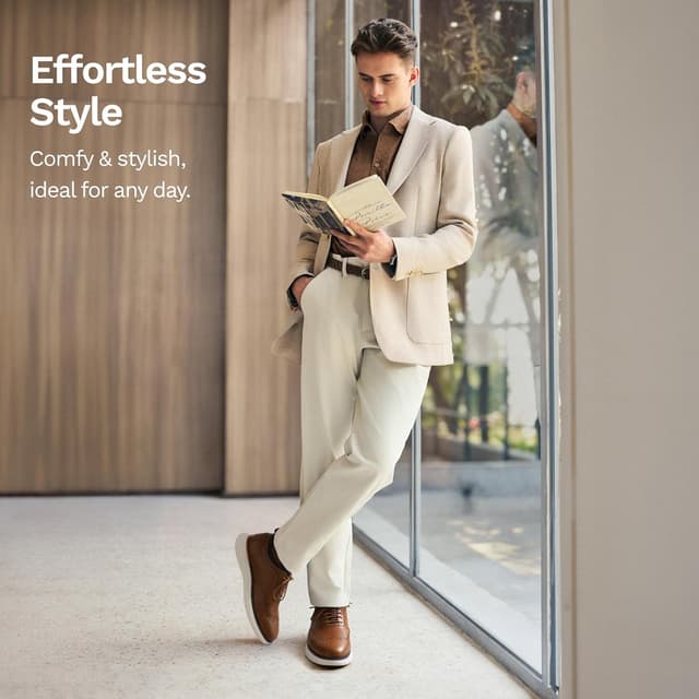 Thumbnail 6 de Bruno Marc MaxFlex Dress Sneakers 0.47 in difference