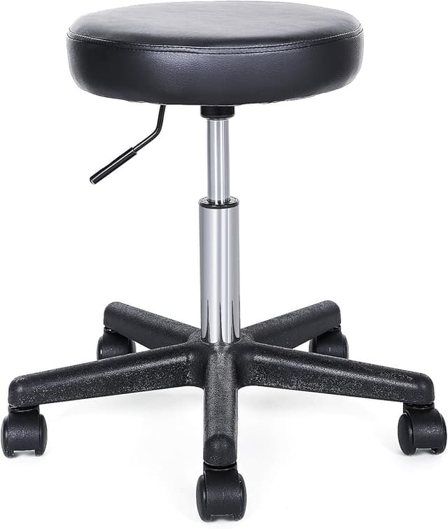 Detalle de SONGMICS LJB61B Taburete giratorio 46-58 cm