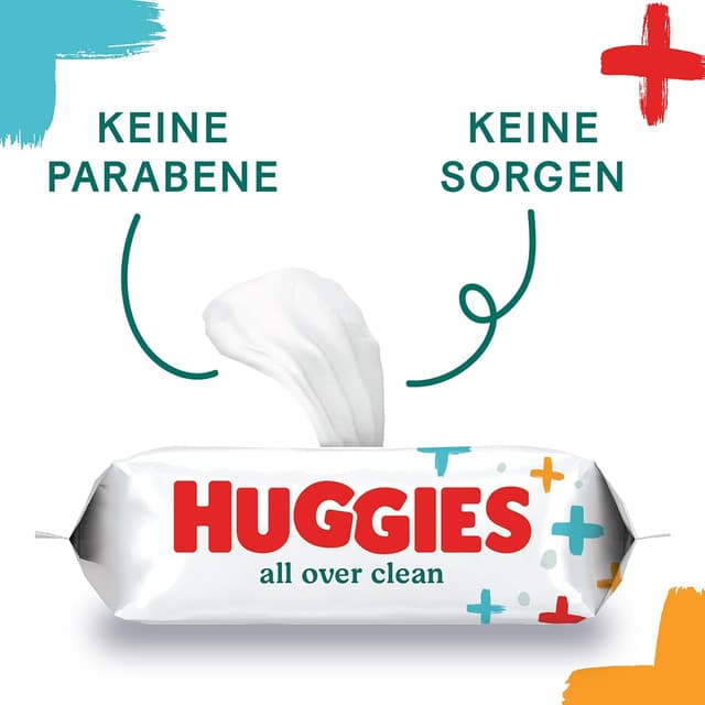 Thumbnail 1 de Huggies All Over Clean 10x56 lingettes