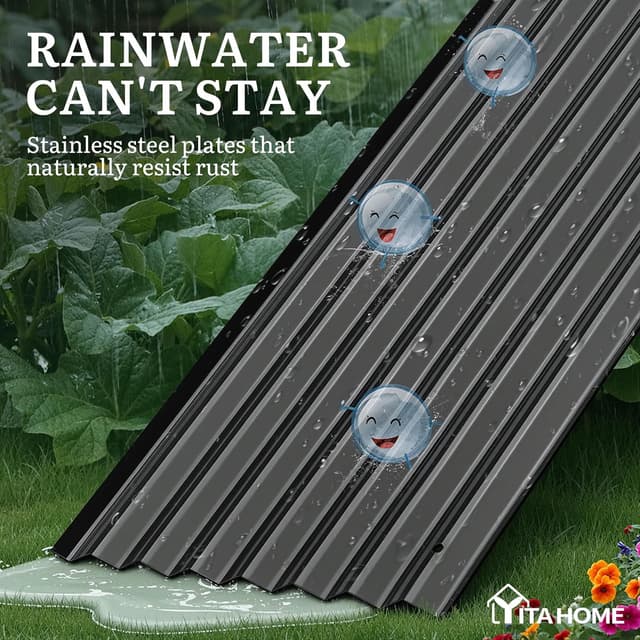 Detalle 2 de YITAHOME Raised Garden Bed 96x24 ft 239 gal