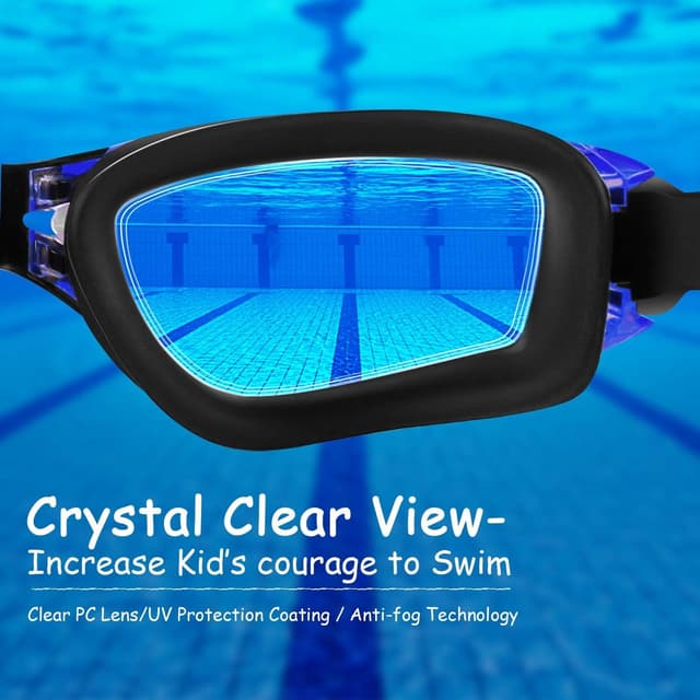 Thumbnail 3 de COOLOO Kids Swimming Goggles 2-Pack