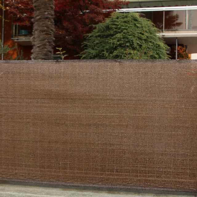 Detalle de TENAX Soleado Corten 2,00x10 m in HDPE marrone