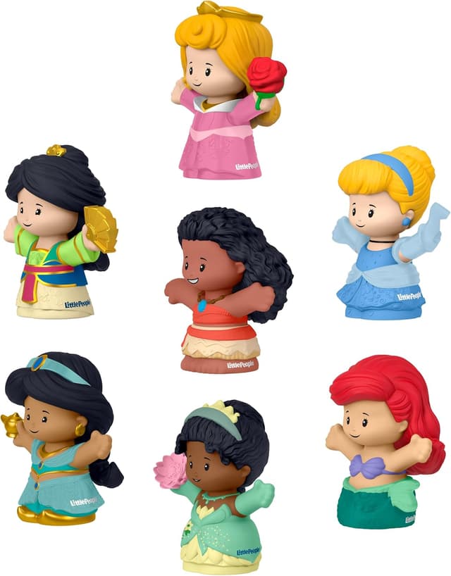 Detalle 2 de Fisher-Price Little People Disney Princess 7 personaggi