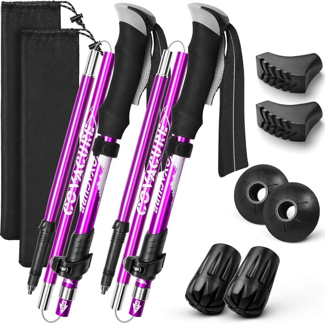 Detalle de COVACURE Walking Poles 2 Pack 120 cm