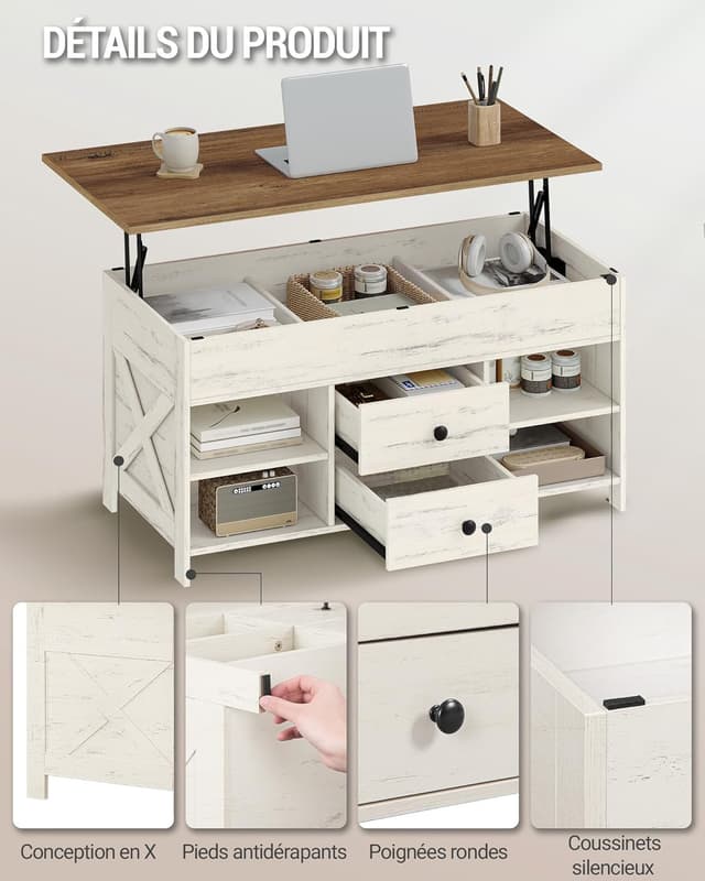 Thumbnail 5 de Hzuaneri CT22114B Table Basse