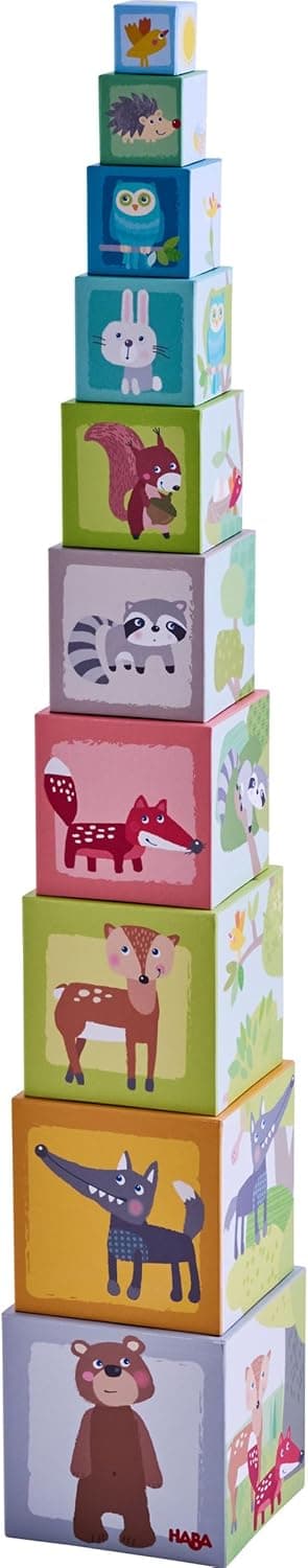 Thumbnail 3 de HABA Stapelwürfel Waldfreunde
