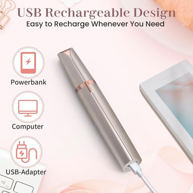 Thumbnail 5 de Rechargeable Eyebrow Trimmer for Women Pain‑Free 💄