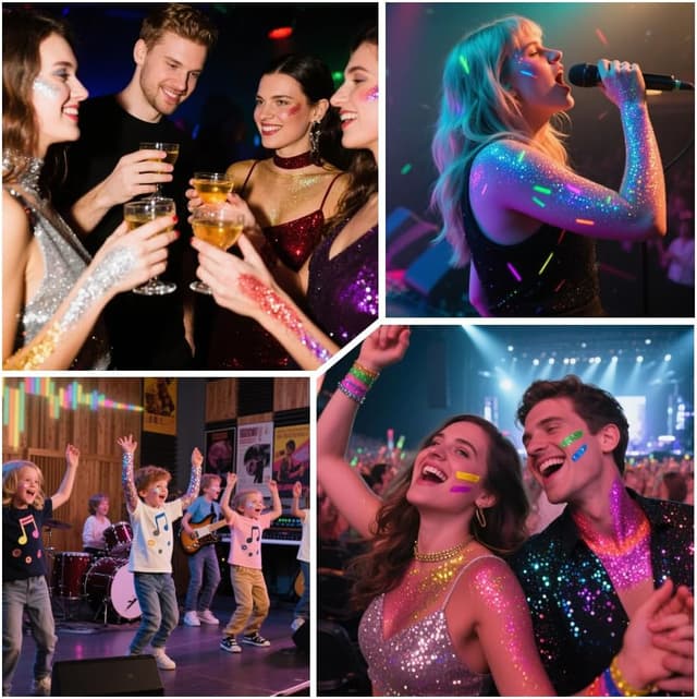 Thumbnail 6 de AOOWU Gel Glitter per viso e corpo 15g 🎭