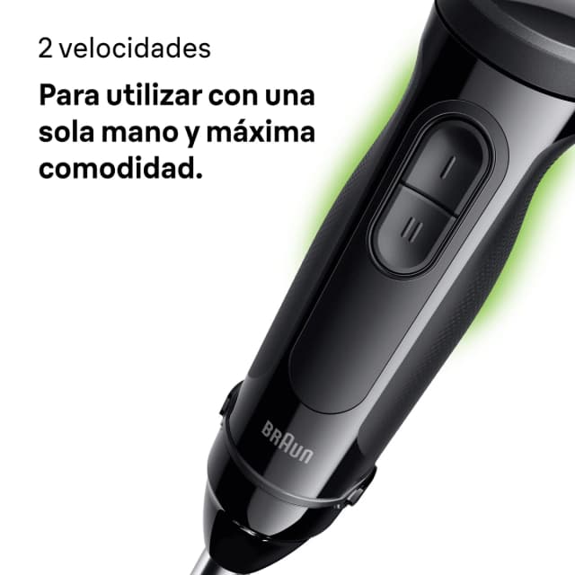 Detalle 2 de Braun Minipimer 3 MQ30201M batidora de mano con anti salpicaduras