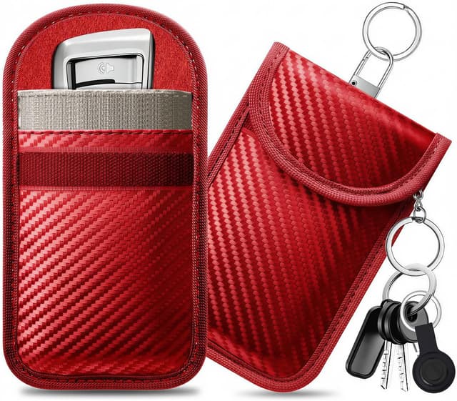 Detalle de caslord Faraday Pouch key protection M