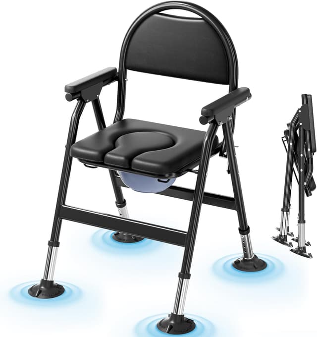 Detalle de Bariatric Commode Chair 880 lbs
