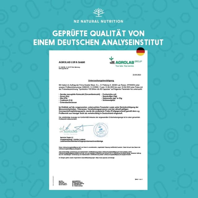 Thumbnail 6 de N2 Natural Nutrition Kulturen Komplex 400 Mrd KBE 90 Kapseln