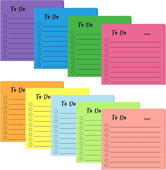 Detalle de To-do Haftnotizen 450 Blatt, 10 x 15 cm