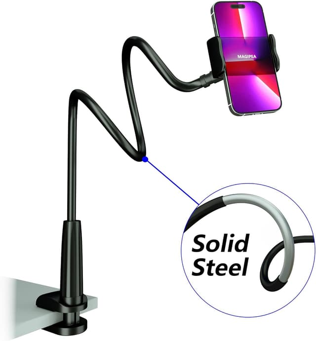 Thumbnail 1 de Universal Flexible Gooseneck Phone Mount 3.5–7"