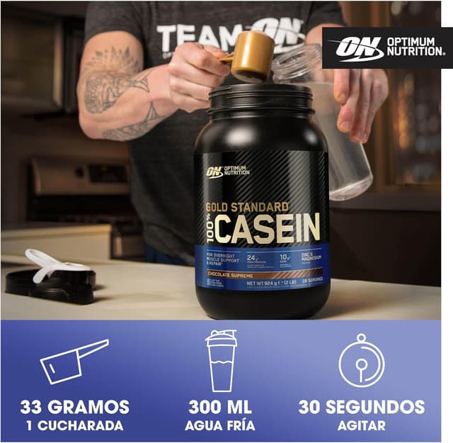 Thumbnail 3 de Optimum Nutrition Gold Standard Caseína 1.82 kg
