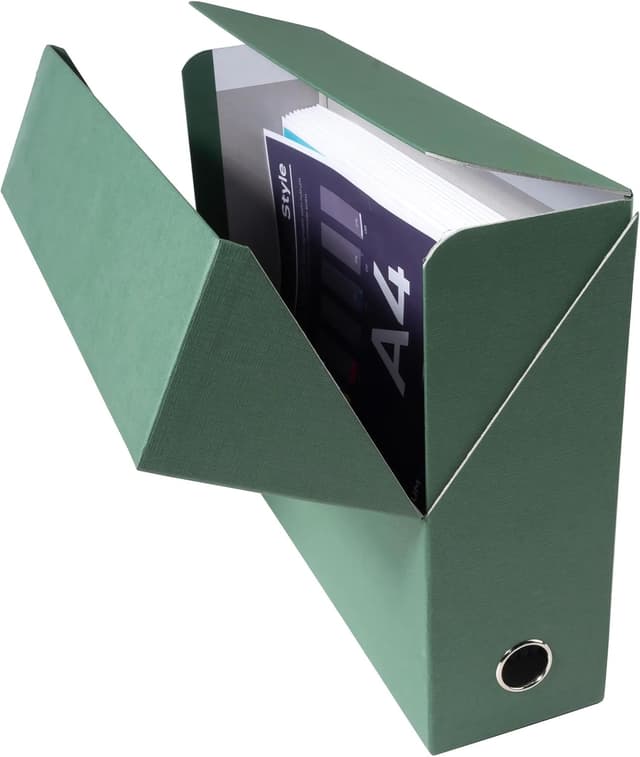 Detalle 2 de Exacompta Rif. 89527E 5 scatole trasferimento A4