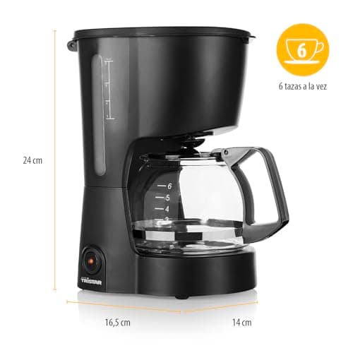 Detalle 2 de Tristar CM-1246 Cafetera 6 tazas