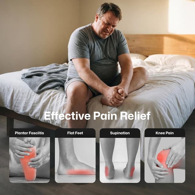 Detalle 1 de WalkHero High Arch Support Insoles 220+ lbs