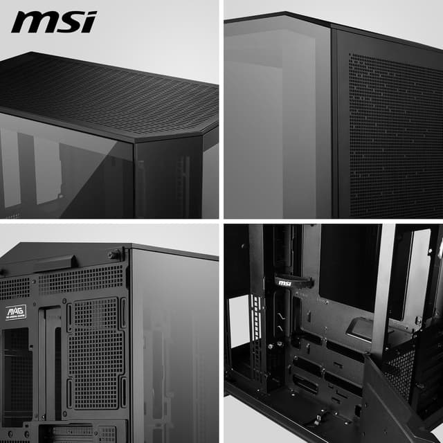 Thumbnail 6 de MSI MAG PANO 100L PZ boîtier ATX avec USB-C