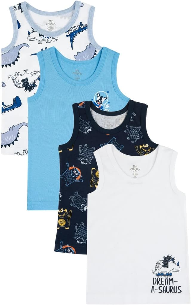 Detalle de Chicco débardeurs enfant en coton 4 pièces